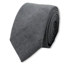 Load image into Gallery viewer, NECKTIE - SUEDE SLIM